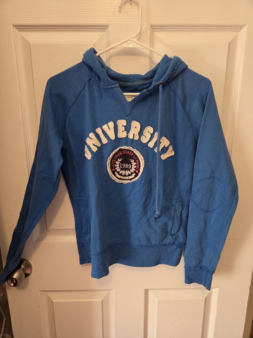 University Graphic Hoodie - Blue